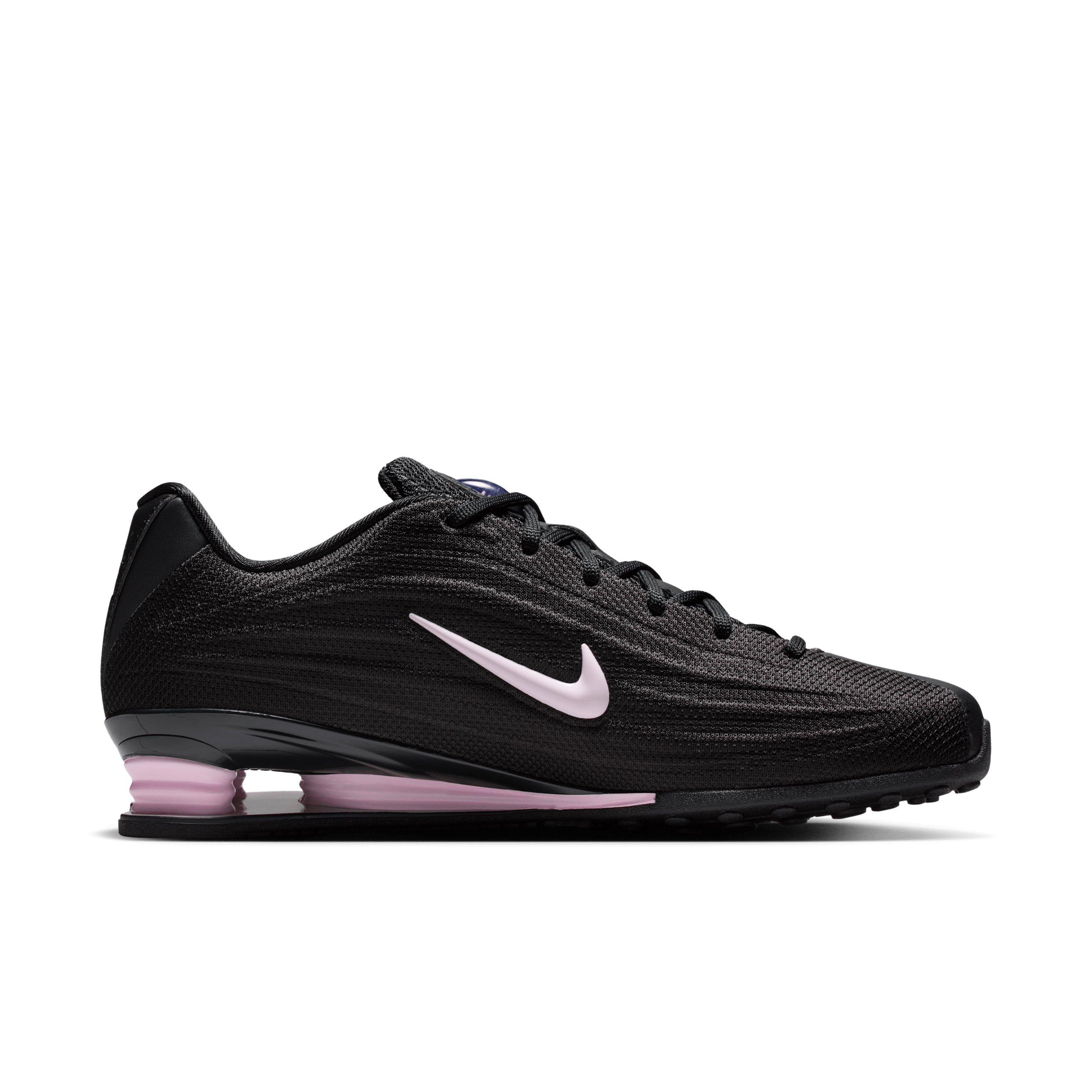 K*様 29 Nike Women's Shox R4 \"Black/Pinks Nike Wmns Shox R4 Black Metallic Silver Pinksicle Women Casual